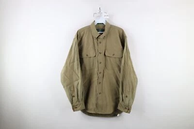 Vintage 90s Orvis Mens Medium Faded Heavyweight Microfiber Button Down Shirt - Image 1 of 4