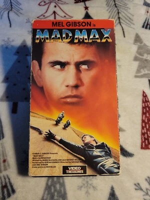 Mad Max VHS 1990 Orion Release Rare Copy Cult Classic Mel Gibson  - Image 1 of 4