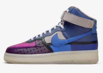 Nike Air Force 1 High '07 PRM Thunder Blue Mystic Purple Pink DV1015-437 sz 10.5 - Image 1 of 4