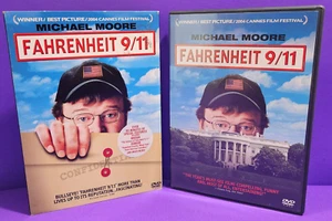 Fahrenheit 9/11 DVD (2004) Michael Moore Documentary Movie Conspiracy  - Picture 1 of 3