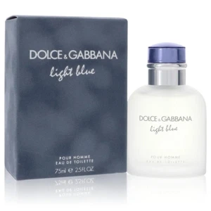 Light Blue by Dolce Gabana Mens Cologne Eau de Toilette 2.5oz Spray - Picture 1 of 1