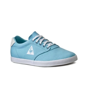 Plimsolls Le Coq Sportif Lamarina de lona azul para mujer 1610653 - Imagen 1 de 5