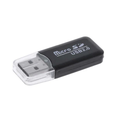 USB Memory Card Reader USB 2.0 Adapter for Micro SD SDHC SDXC TF Hi-Speed New - Image 1 of 4