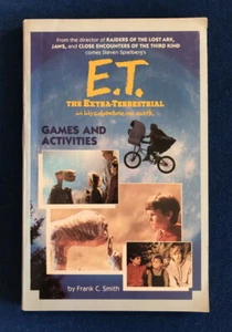 Movie tie-in pb E.T. THE EXTRA-TERRESTRIAL GAMES & ACTIVITIES (Wanderer R1982) - Picture 1 of 8