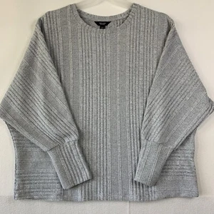 Simply Vera Wang Pullover Damen XXL grau Cozycore Normcore weich Komfort Stretch - Bild 1 von 13