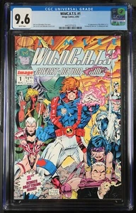 CGC 9.6 WildC.A.T.S. #1 (8/1992) Image Comics Jim Lee 1st App of the Wildcats - Picture 1 of 2