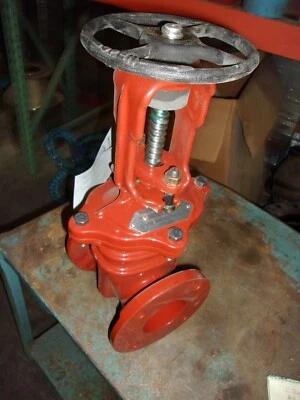 NEW SURPLUS MUELLER R2365 3" FIRE MAIN GATE VALVE 250psi 586N - Image 1 of 4