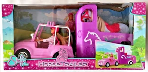 Steffi Love Horse Trailer muñeca caballo juego coche remolque de caballos - Imagen 1 de 4
