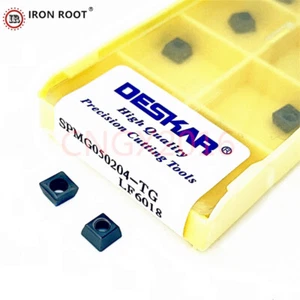 DESKAR 50P SPMG050204-TG LF6018 U Drill Insert CNC Lathe Tool for Quick Drilling - Picture 1 of 6