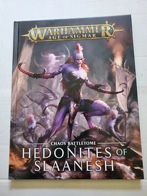 Hedonites Of Slaanesh Warhammer Age Of Sigmar Battletome Games Workshop - Image 1 of 2