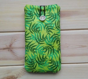 HANDYTASCHE HANDYHÜLLE handysocke STOFF Genäht HANDMADE FÜR SAMSUNG GALAXY S10 - Bild 1 von 4
