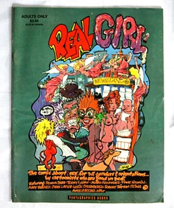 Real Girl No 1 Comic Book October 1990 Fantagraphics Barr Laban Fleener 8.0 VF - Picture 1 of 2