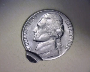 1979 JEFFERSON NICKEL🌟DOUBLE STRUCK🌟UNI-FACED 2nd STRIKE🌟ERROR COIN - Picture 1 of 8