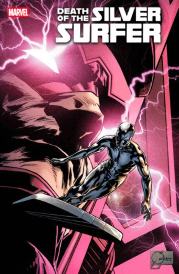 MARVEL COMICS DEATH OF THE SILVER SURFER #1 JOE QUESADA VARIANT