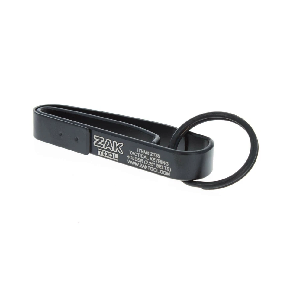 Police Zak Tool Zt55 Stealth Black Extreme Duty Key Ring Holder
