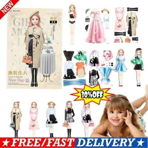 2024 New Magnetic Princess Dress Up Paper Doll For Magnetic T3R0 - Picture 1 of 14