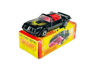 Matchbox Lesney Superfast MB35 Pontiac T-Roof w/Yellow Picture Box - Picture 1 of 12