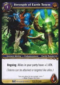 World of Warcraft TCG Strength of Earth Totem - Blood of the Gladiators 65/208 - Picture 1 of 2