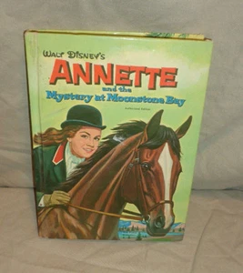Disney Annette and the Mystery at Moonstone Bay Illustrated Hardback 1962 - Picture 1 of 3