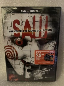 Saw The Complete Movie Collection (DVD, 2004) Widescreen Tobin Bell Cary Elwes - Picture 1 of 2