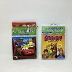 LeapFrog Leapster Disney Cars 2 Learning Game Ages 4 - 7 And Scooby-Doo