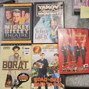 A27 Lot 5 Mickey Gilley Bob Hope Borat Yakov On Broadway 6 DVDs Lk Neu - Bild 1 von 10