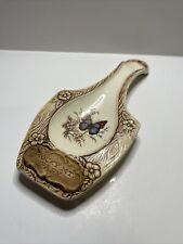 Vintage Treasure Craft Butterfly Spoon Rest