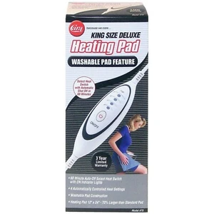 Cara Moist/Dry Heating Pad with Smart Switch 12" x 24" King Size (NEW OPEN BOX) - Picture 1 of 5