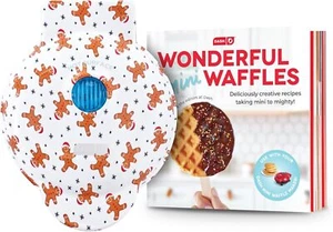 Dash Maravilloso Mini Waffle Set de Regalo Fabricante/Libro de Cocina Pan de Jengibre - Imagen 1 de 3
