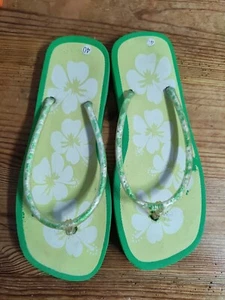 Zehentrenner Grün-Gelb  Gr. 40 - Bild 1 von 2