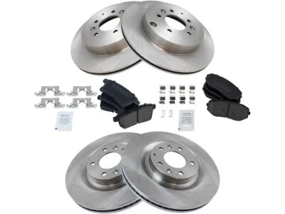 Kit de pastillas de freno y rotor delantero y trasero 95545GGSX 2012 para Mazda CX9 2007-2015 Foto 1 de 2