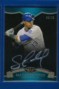 Salvador Perez 2012 Topps Tier One Silver Ink Signature AUTO KC Royals SP /25 - Picture 1 of 2