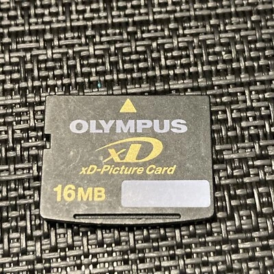 Olympus 16MB  xD Picture Card Camera Memory Card - Image 1 of 3