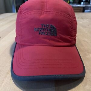 North Face Class V 5 Panel Cap - Excellent - Red