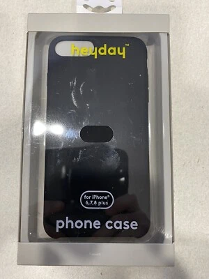 Funda de teléfono Heyday para iPhone 6 7 y 8 negra Foto 1 de 4