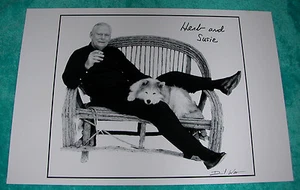 Herb Kelleher SIGNED Photographer Print~Dog & Cigarette~Southwest Airlines SWA - Picture 1 of 7