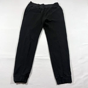 American Giant Mens Joggers Sweatpants Sweats Black Faded Cotton Casual Sz M USA - Picture 1 of 10