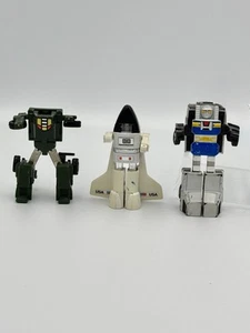 Vintage GoBots Tonka Bandai Geeper Creeper, Spay-c Mr-14, Mr-13 Police Car - Picture 1 of 20