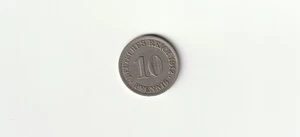 10 Pfennig Deutsches Reich 1912 A aus dem Umlauf - Bild 1 von 2