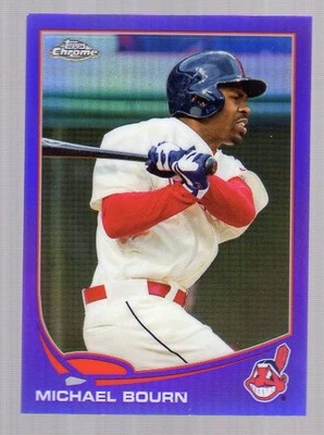 2013 Topps Chrome Purple Refractors #74 Michael Bourn - BB - Image 1 of 2