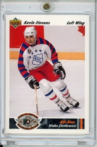 1991-92 Upper Deck #613 Kevin Stevens - Bild 1 von 2