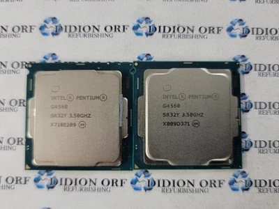Lote de 2 INTEL Pentium G4560 SR32Y 3,50 GHz 3 MB 54 W Grado B SKU 18838 Foto 1 de 2