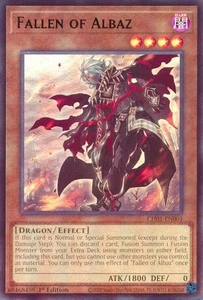 (3x) Fallen of Albaz - CH01-EN001 - NM - Ultra Rare - 1st edition - Yugioh - Picture 1 of 1