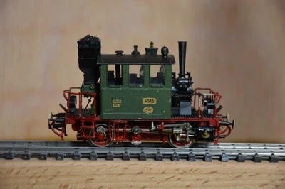 MERKER+FISCHER. M+F- Dampflok:Glaskasten - K.Bay.Sts.B - DC - OVP +Papiere - Bild 1 von 4