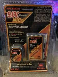 Nuevo Bright 9.6v NiCD Nº Batería y cargador 970 (paquete usado sellado) - Imagen 1 de 8