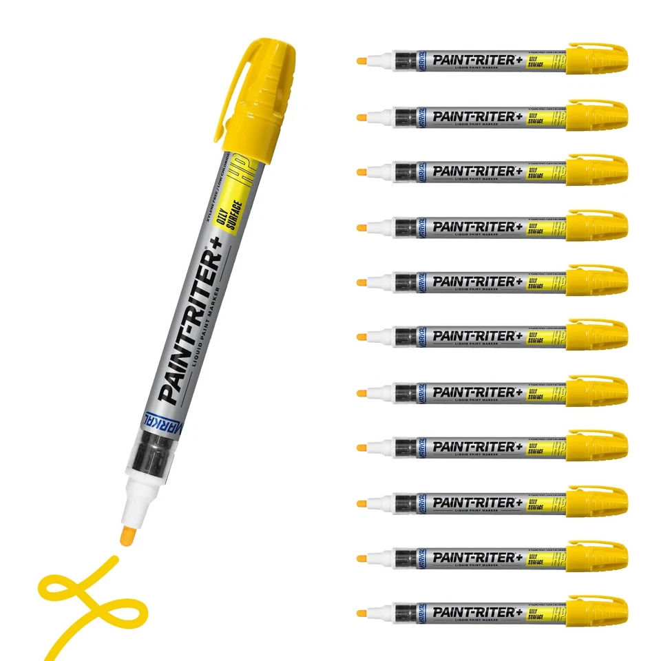 Markal Pro-line HP Paint Marker Yellow 1/8 in Medium 96961