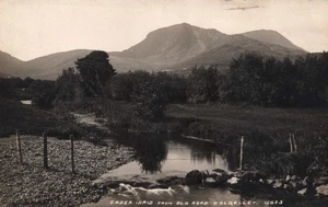 Cader Idris von Old Road Dolgelley Dolgellau. Schottland RP Postkarte RPPC - Bild 1 von 2