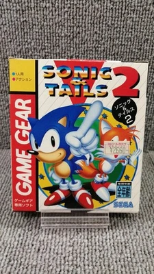 Sega Game Gear Sonic & Tails 2 Cartridge Tested Working Japan - Image 1 of 4