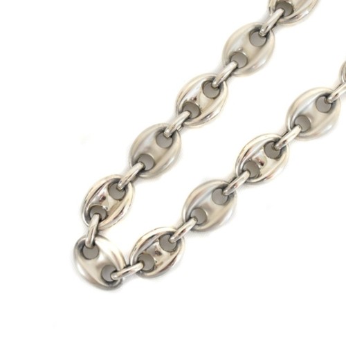 Collana maglia catena CD Dior argento AA usata 00578dad01e4871e8ae2dac794d3990f