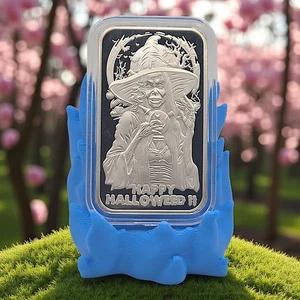 2023 Happy Halloweed II - Castronomics - Proof 1 oz .999 Fine Silver Bar + COA - Picture 1 of 5